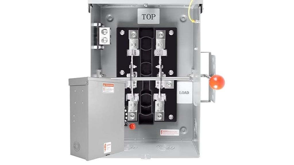 heavy duty electrical transfer switch