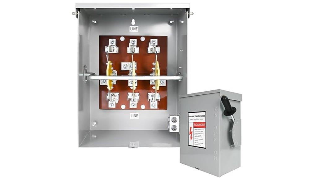 heavy duty generator transfer switch