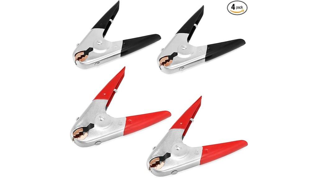 heavy duty jumper cable clamps