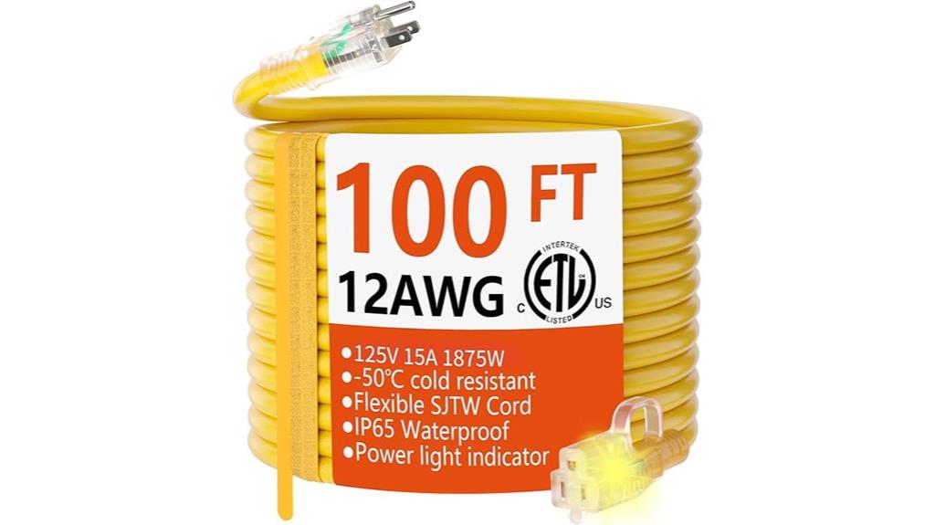 heavy duty outdoor extension cord