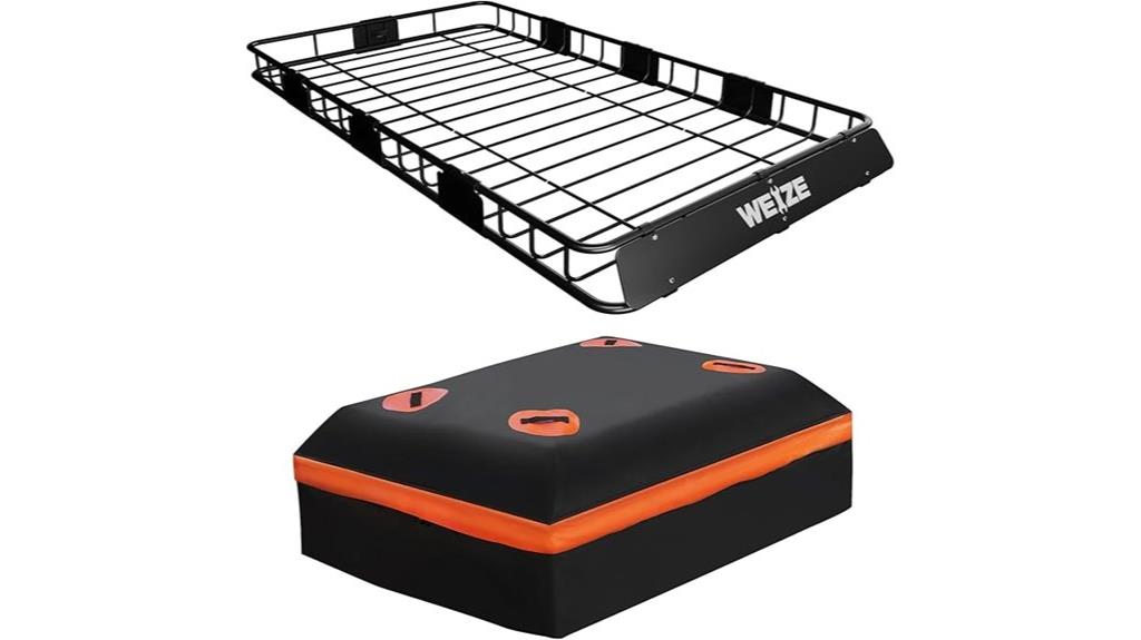 heavy duty roof rack set