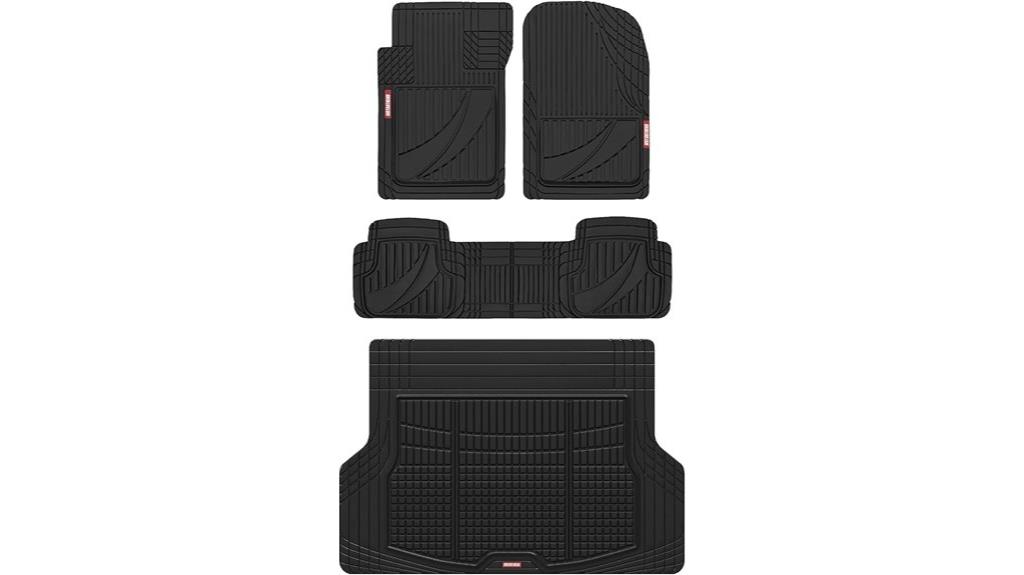 heavy duty rubber mat set