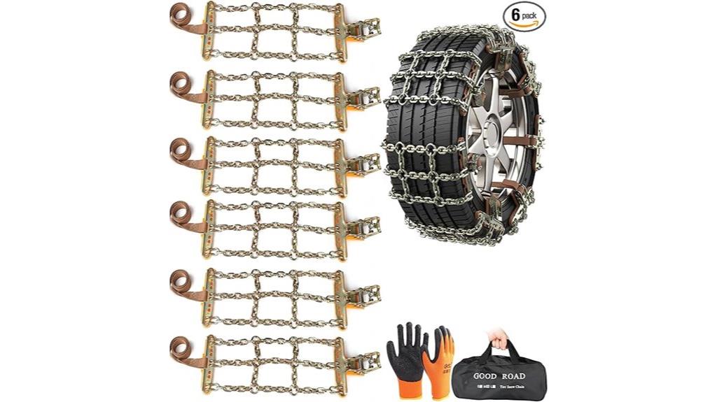 heavy duty snow tire chains