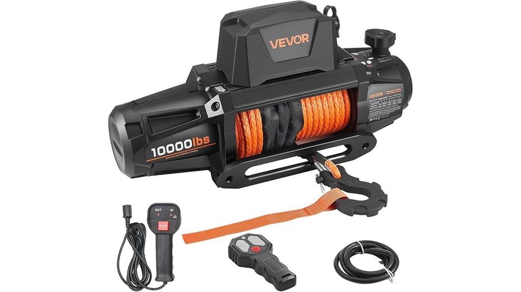 heavy duty waterproof electric winch