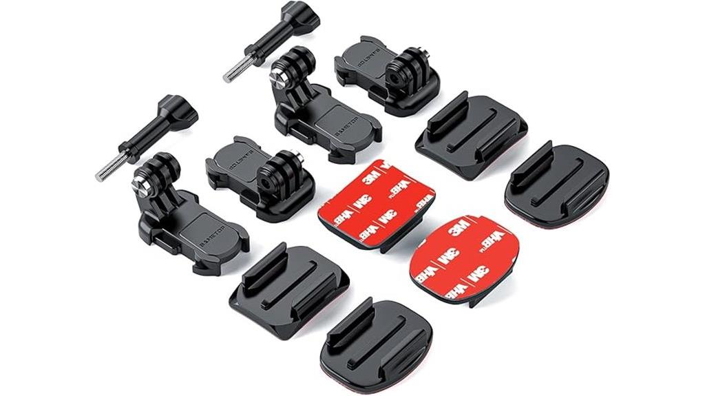 helmet camera mounting kit