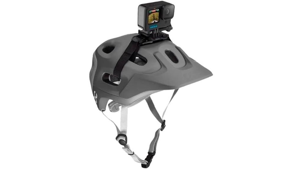 helmet strap camera mount