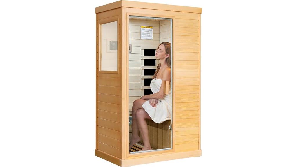 hemlock infrared sauna control