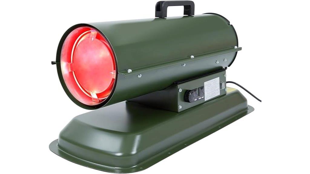 high capacity diesel heater