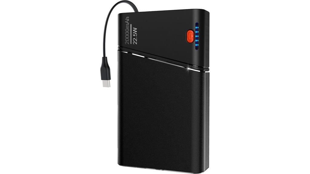 high capacity fast charging power bank