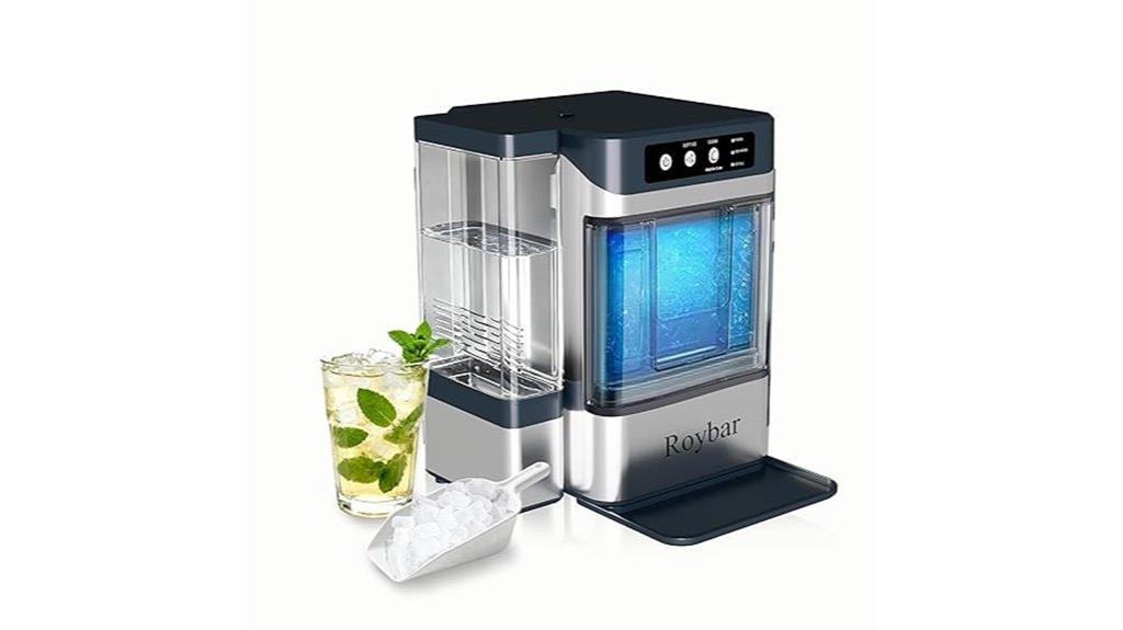 high capacity self cleaning ice maker