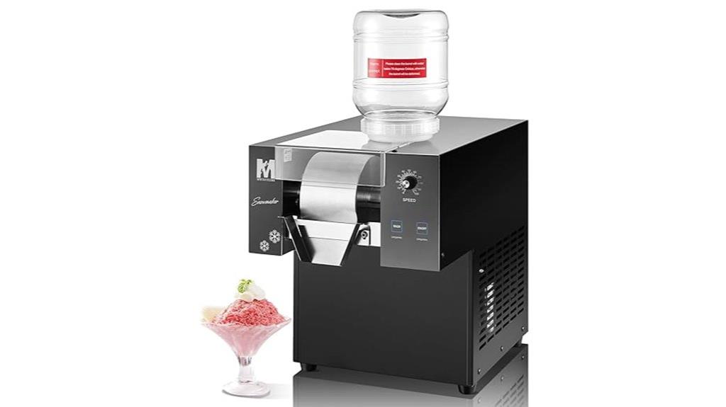 high capacity snowflake ice maker