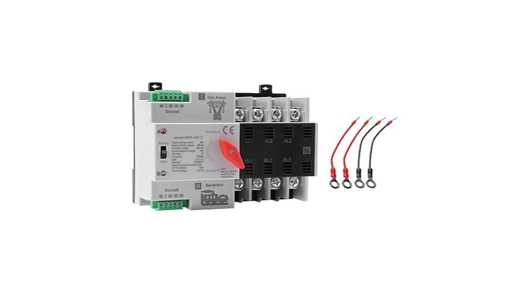 high capacity transfer switch