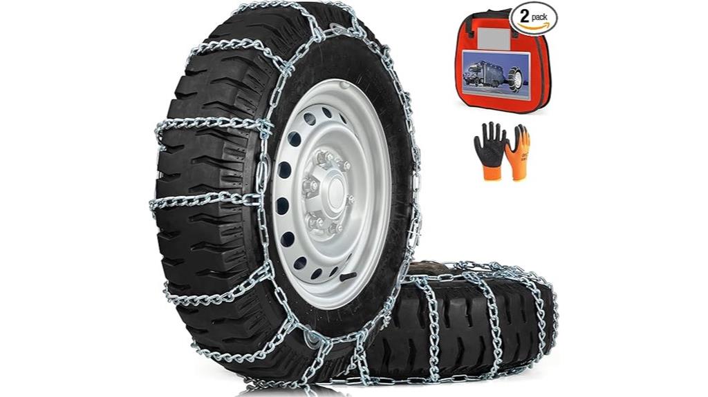 high carbon steel snow chains