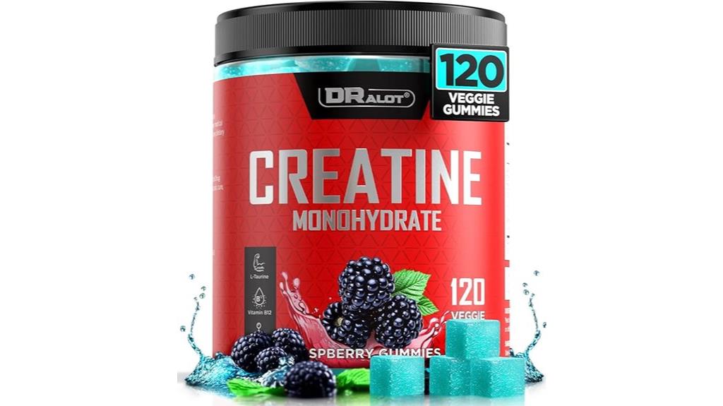 high purity creatine gummies supplement