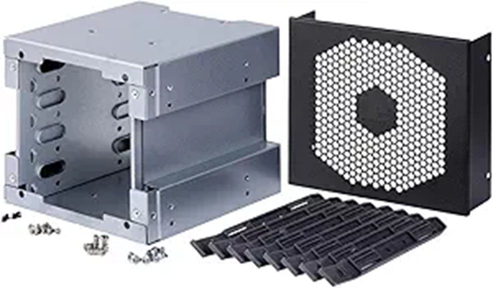 high quality four bay enclosure