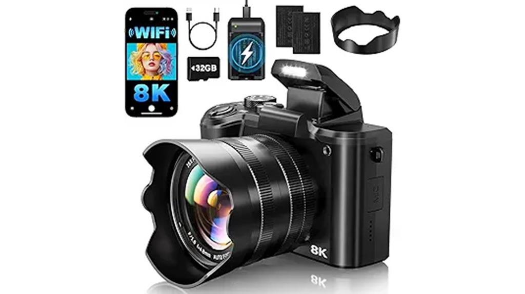 high resolution dual lens camera