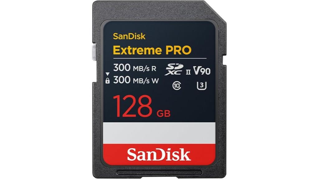 high speed 128gb sdxc