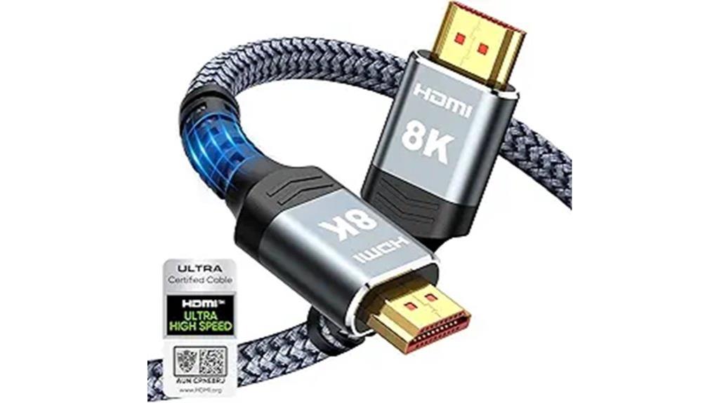 high speed 8k hdmi cable