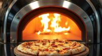 high temperature counterpizza ovens