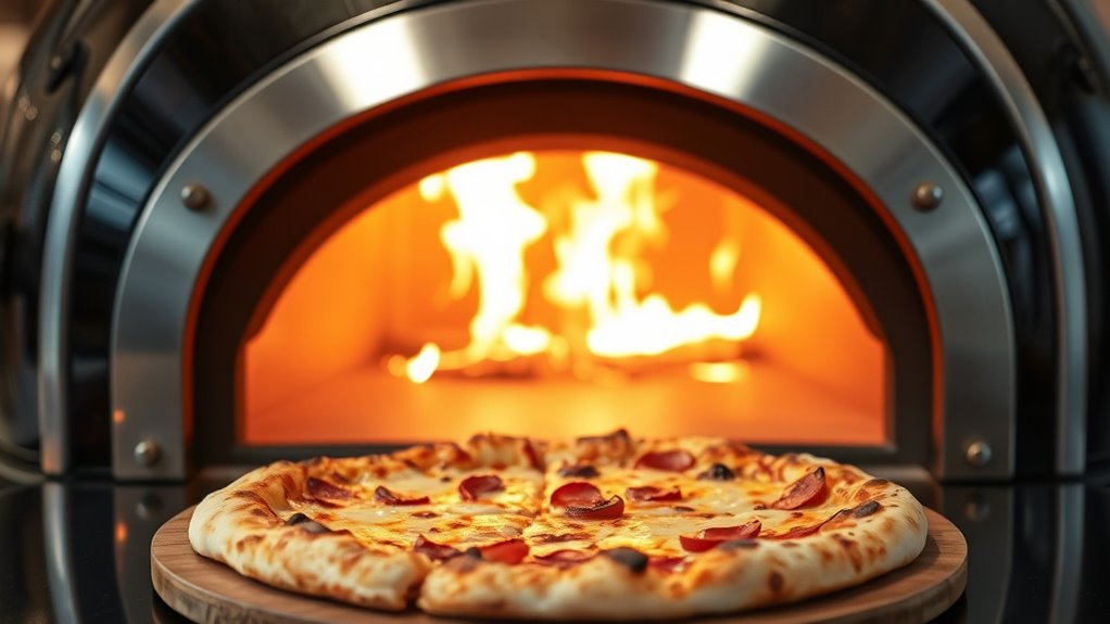 high temperature counterpizza ovens