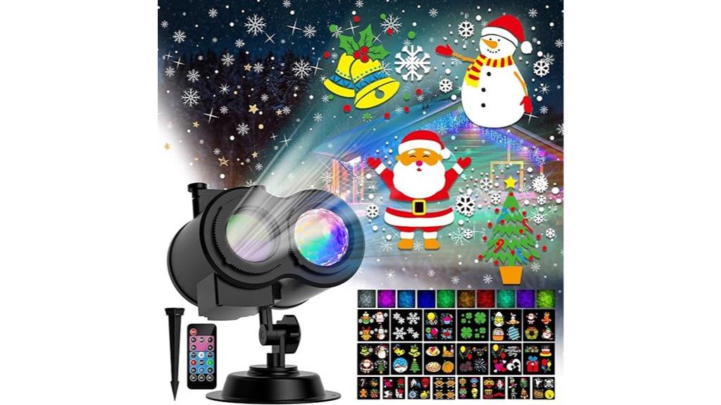 holiday outdoor projection lights