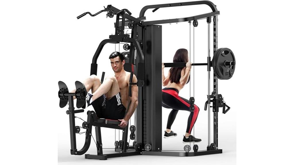 home gym equipment system