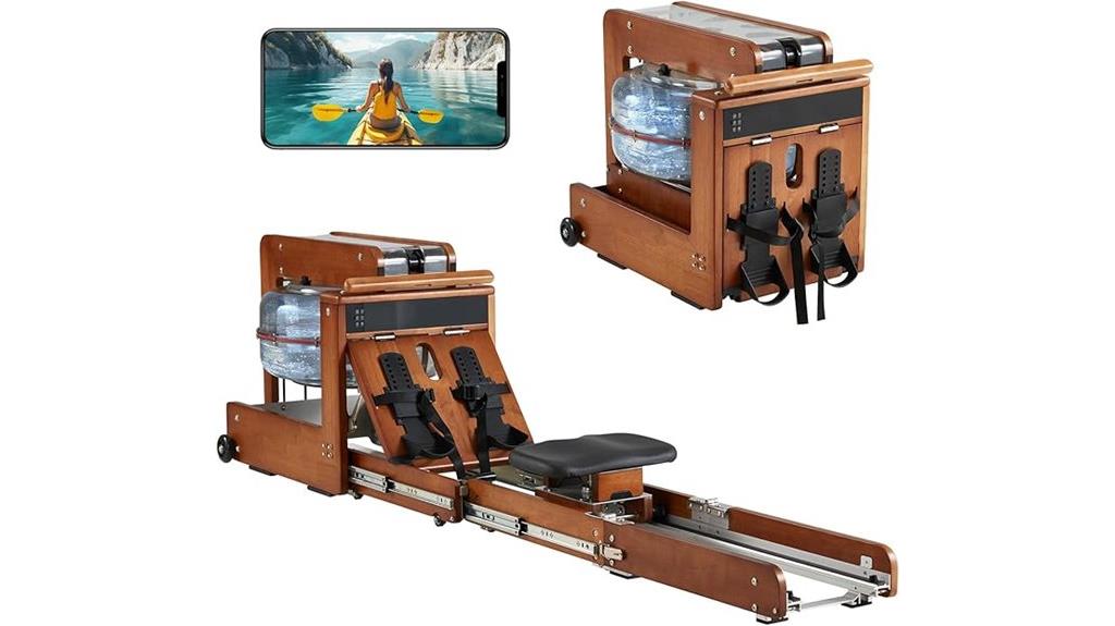 home water rowing machine
