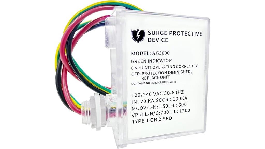 hvac whole house surge protector