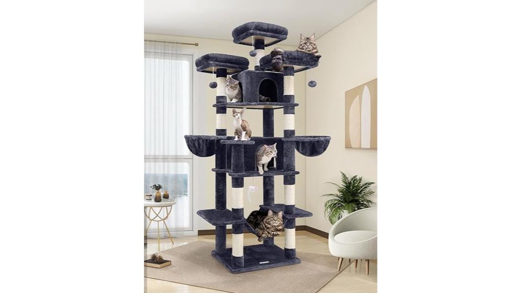 indoor cat tower