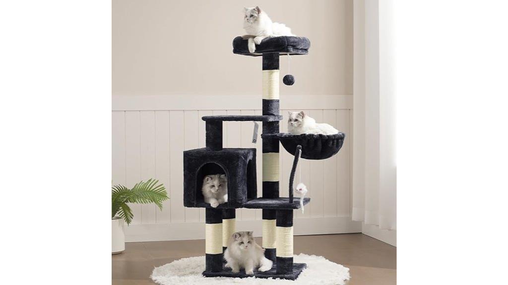 indoor cat tower condo