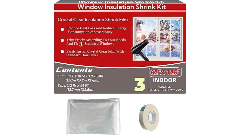 indoor clear window insulation