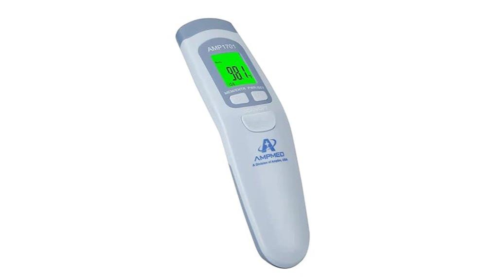 infrared forehead temperature scanner