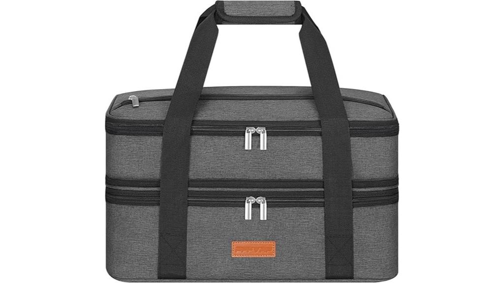 insulated double layer carrier