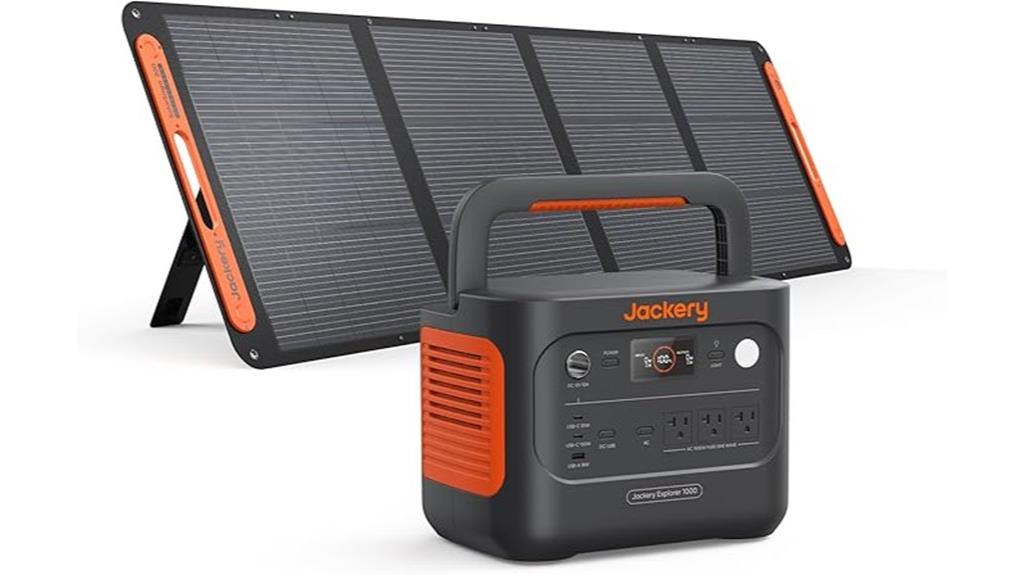 jackery 1000v2 solar power
