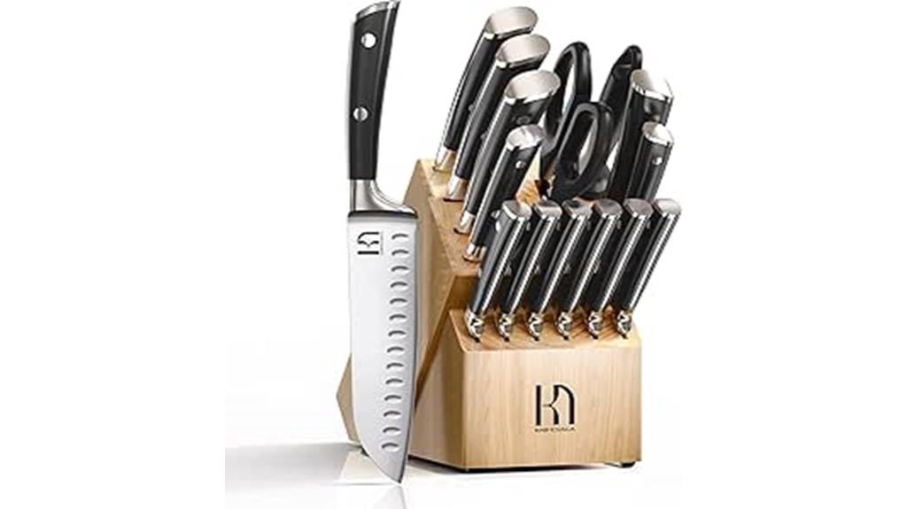 japanese 15 piece knife set