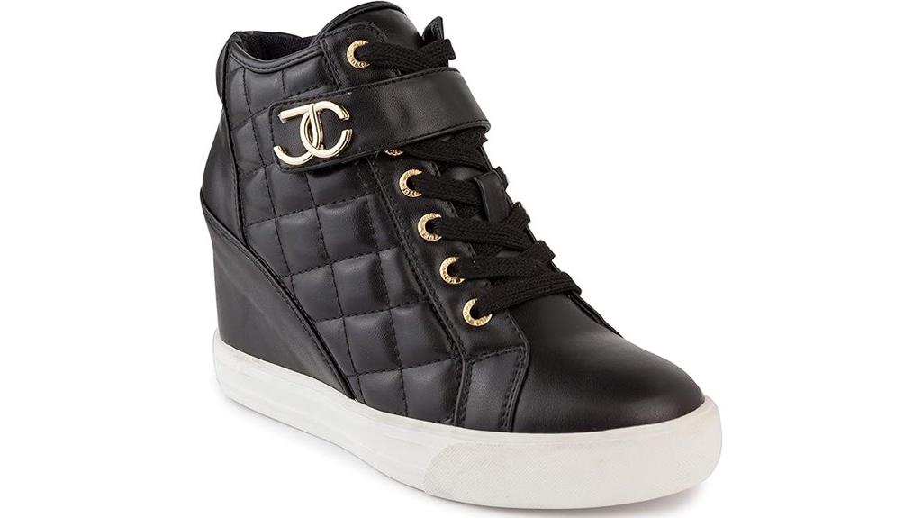 juicy couture wedge sneakers