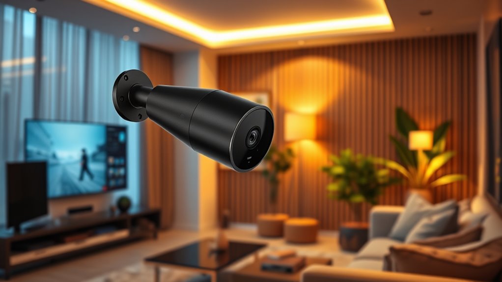 key security camera features