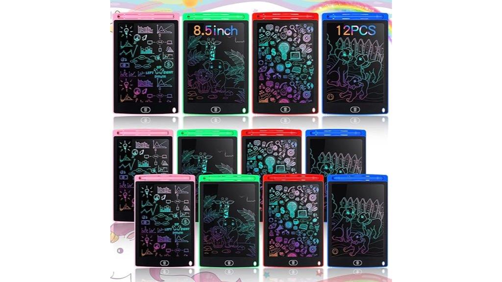 kids 12 pack lcd tablets
