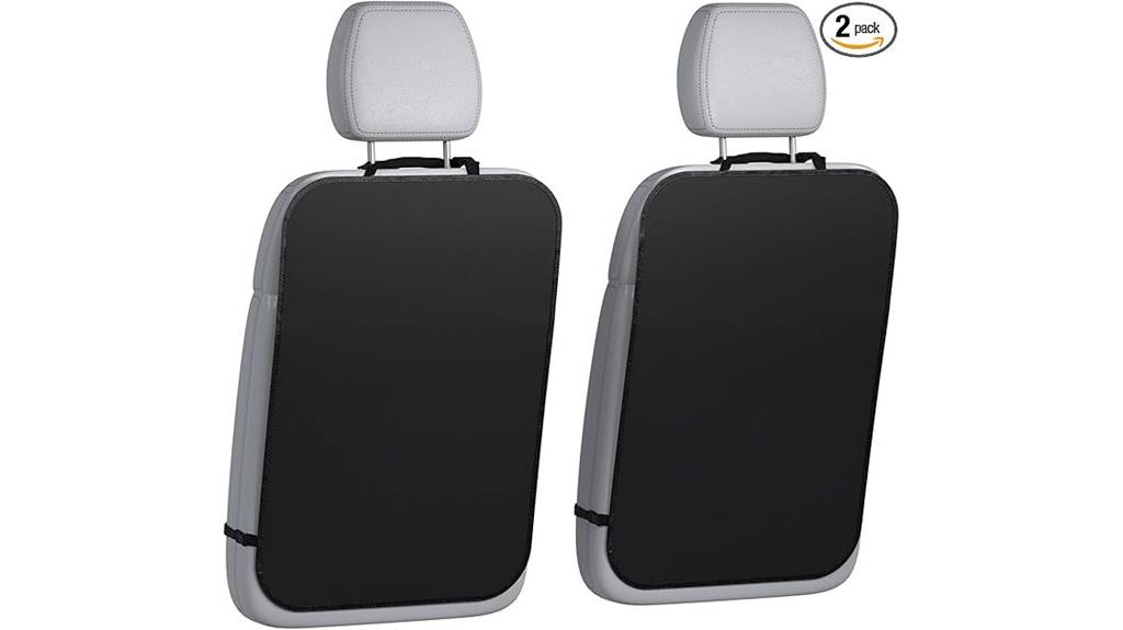 kids waterproof car kick mats