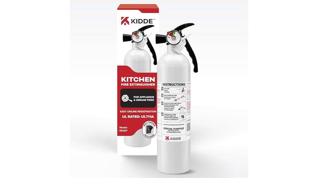 kitchen residential single use fire extinguisher