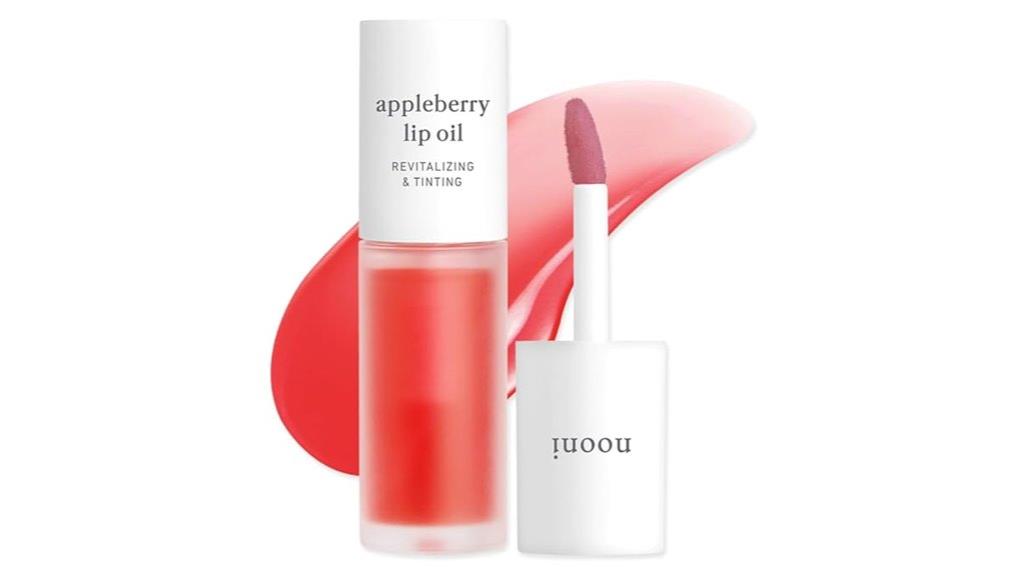korean appleberry lip oil