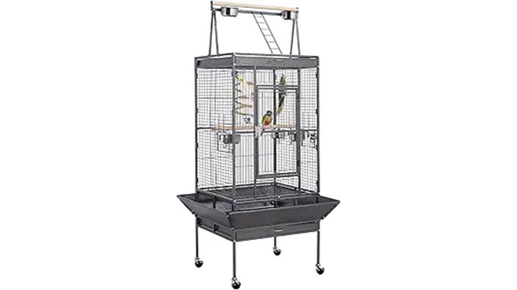 large 69 inch iron cage