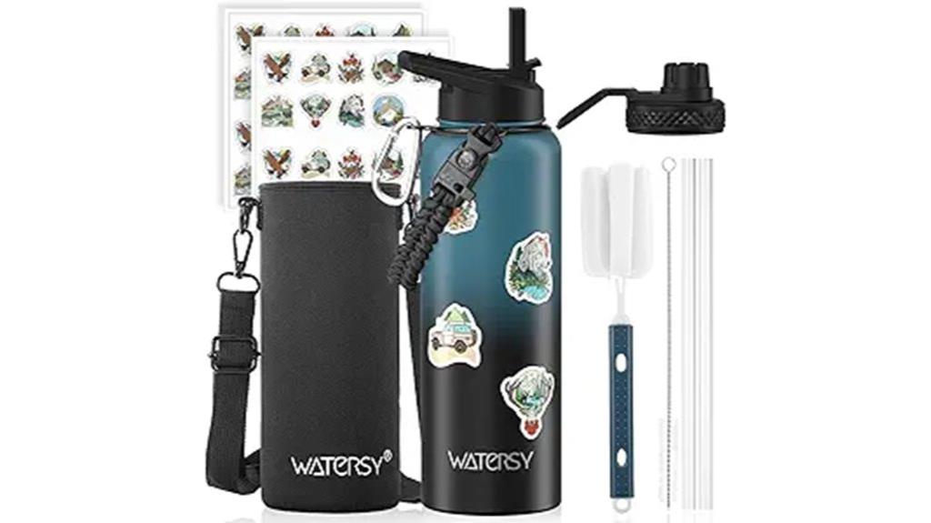 large bpa free insulated bottle