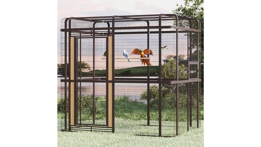 large cage for small birds