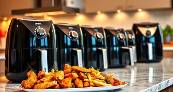 large capacity family air fryers