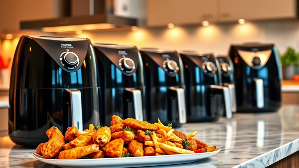 large capacity family air fryers