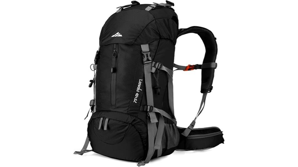 large capacity hiking backpack