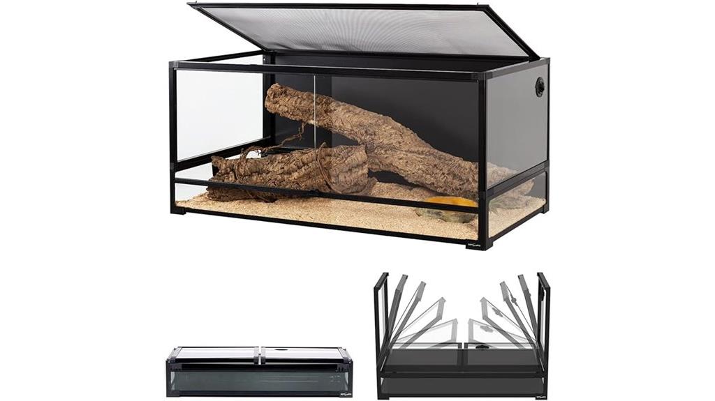 large collapsible reptile tank