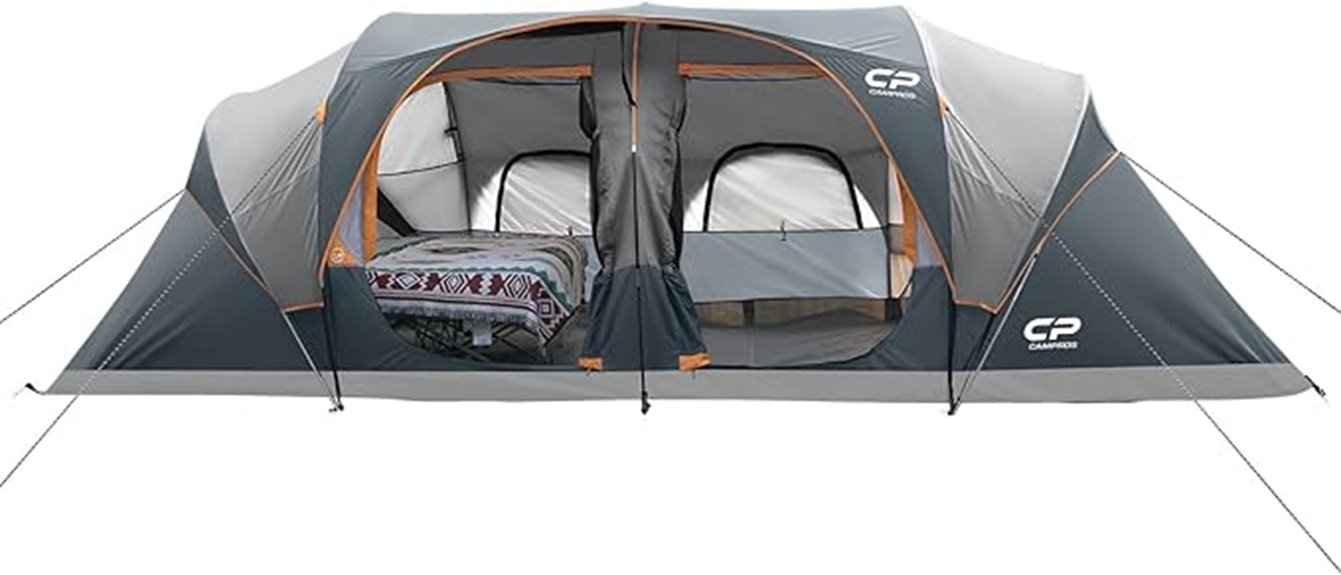 large family camping tent