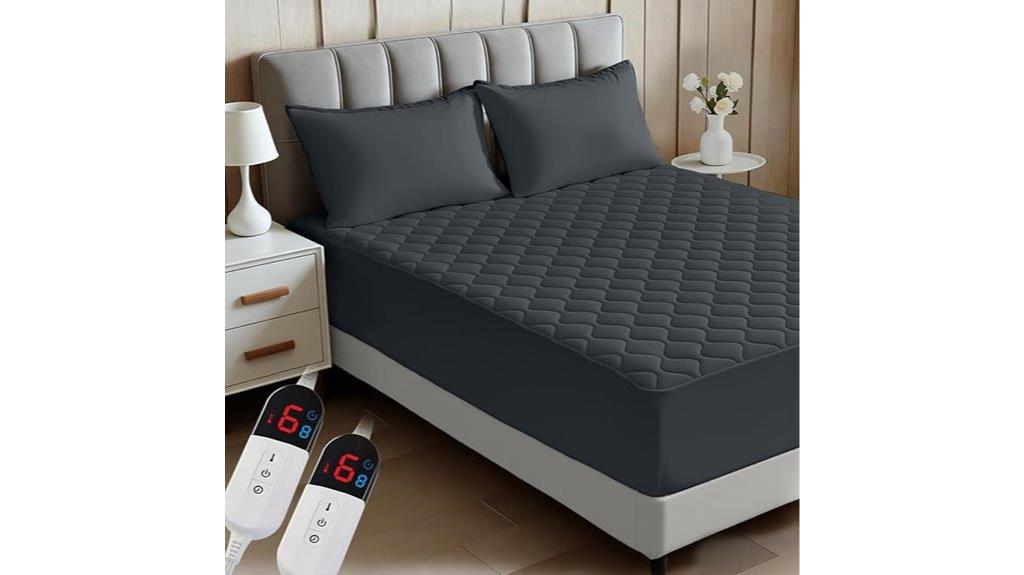 large heated mattress pad